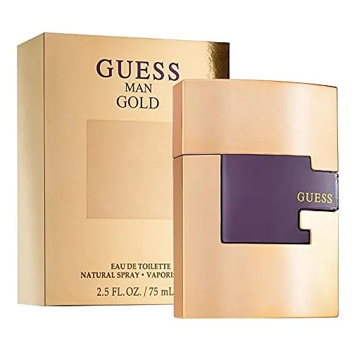 GUESS Gold Eau De Toilette Spray for Men 75ml