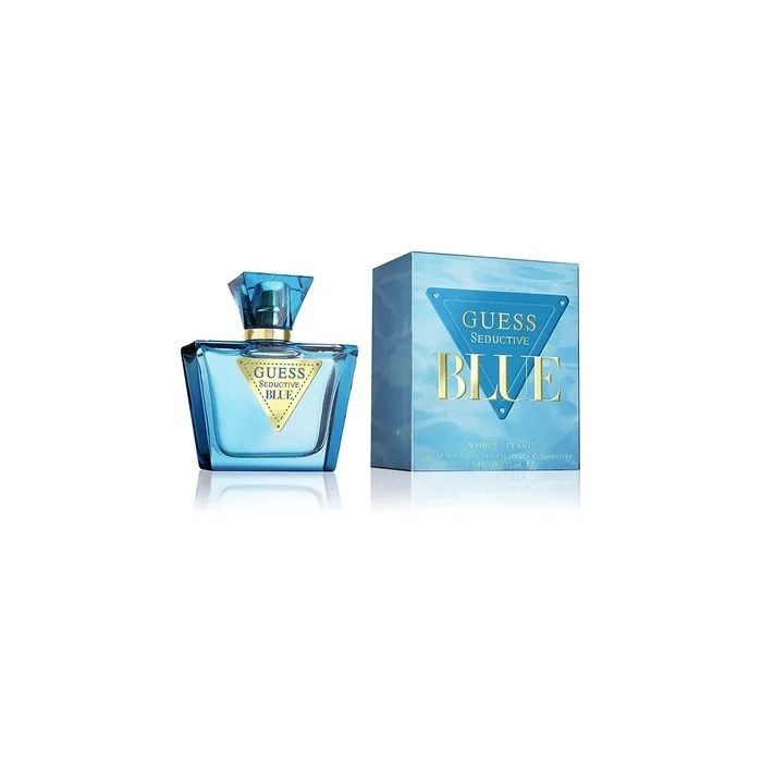 GUESS Seductive Blue Women Eau de Toilette Perfume Spray 2.5 Fl. Oz.