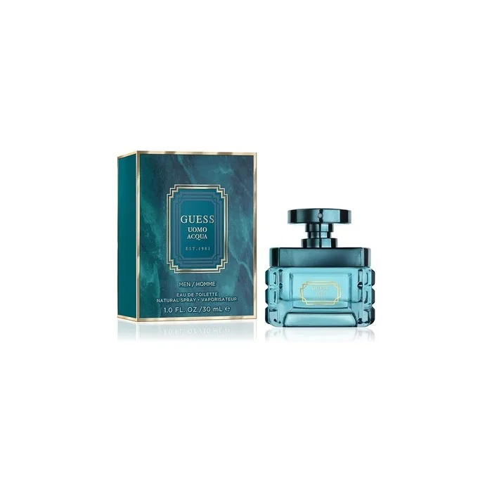 GUESS Uomo Acqua Eau de Toilette Cologne Spray For Men 1.0 Fl Oz