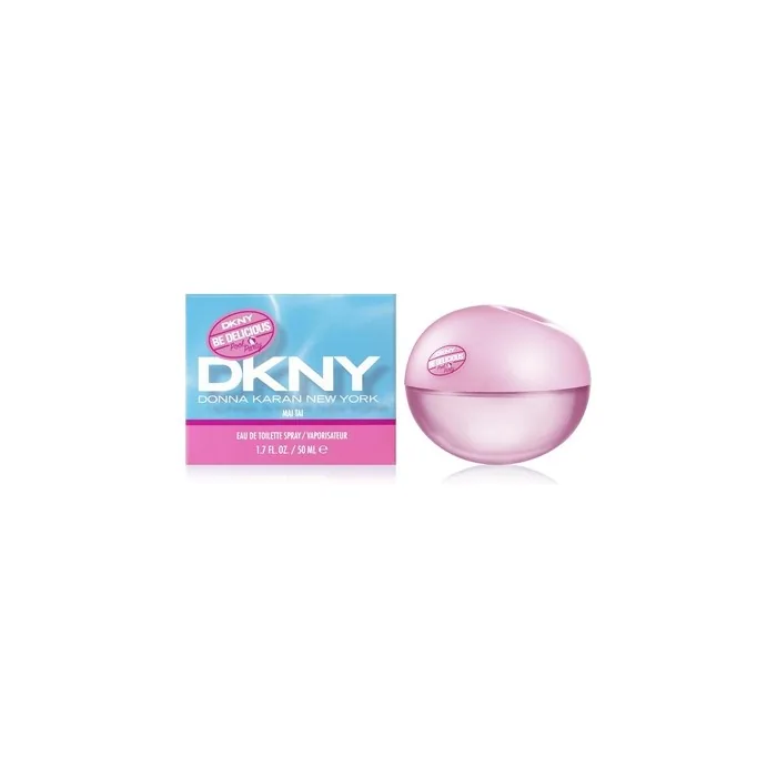 DKNY Be Delicious Pool Party Eau de Toilette Perfume Spray For Women Mai Tai 1.7 Fl. Oz. Amber Wood