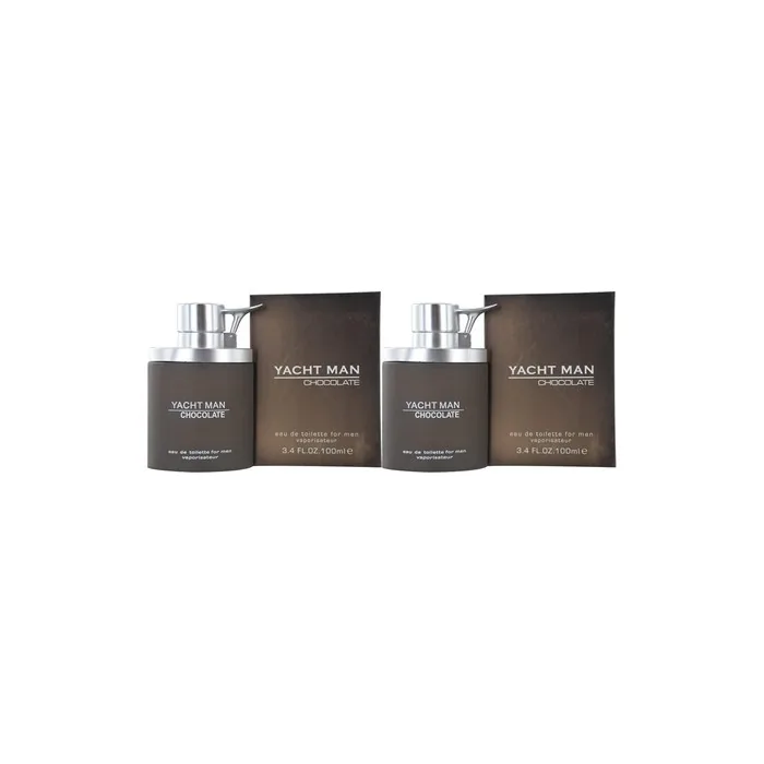 Myrurgia Yacht Man Eau De Toilette Spray for Men Chocolate 3.4 Ounce