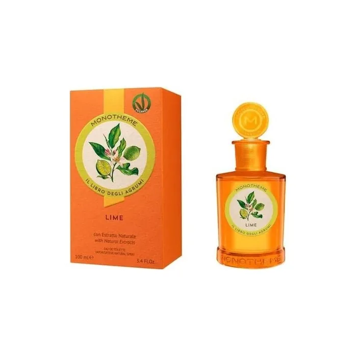 Monotheme The Book of Citrus Lime Unisex Vegan Eau de Toilette 100ml Spray