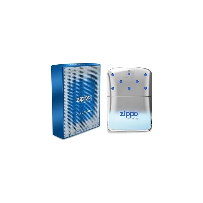 Zippo Feel Zone Perfume 75ml 2.5oz Eau De Toilette For Him - New in Sealed Box