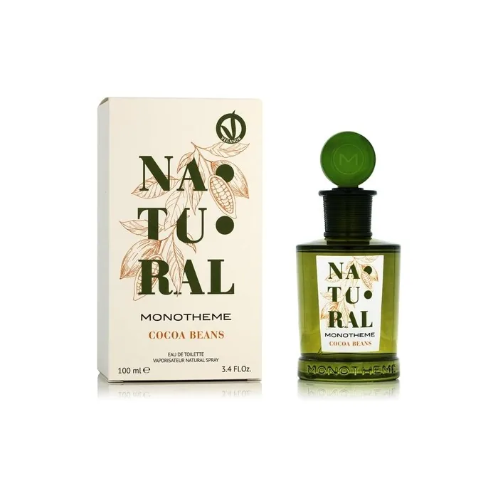 Monotheme Natural Cocoa Beans Eau De Toilette 100ml Vaporizer Natural Spray
