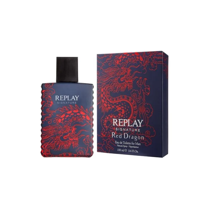 Replay Signature Red Dragon For Men Eau De Toilette 50ml