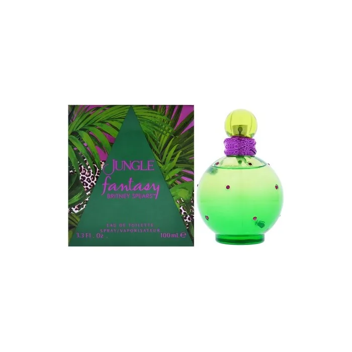 Britney Spears Jungle Fantasy Eau De Toilette Spray 100ml Floral Fragrance