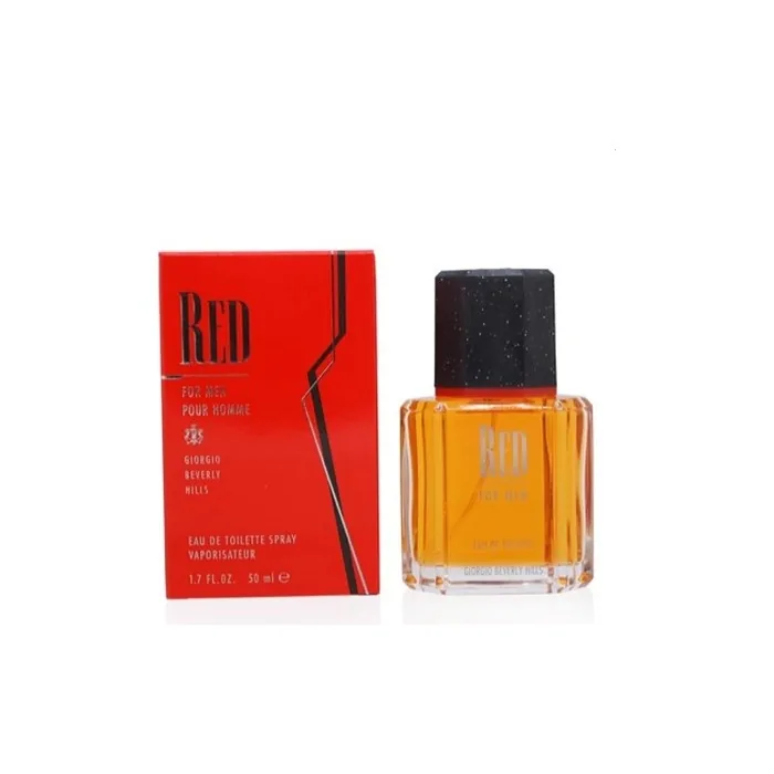 Red by Giorgio Beverly Hills for Men Eau De Toilette Spray 1.7-Ounce