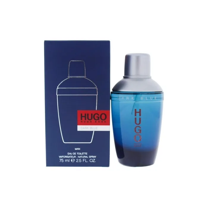 Hugo Boss Dark Blue Eau De Toilette Spray for Men 75ml