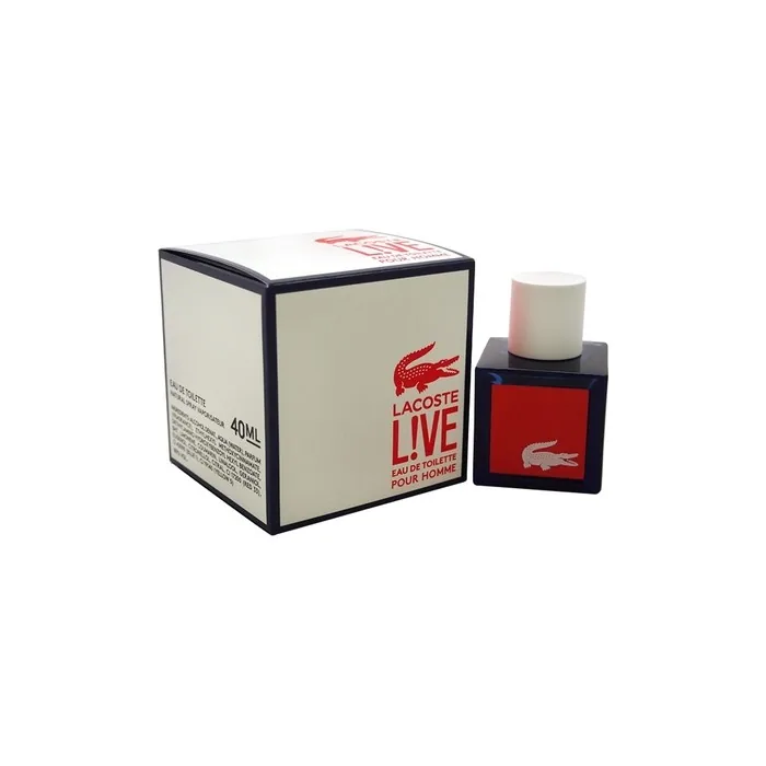 Lacoste L!VE Eau de Toilette spray 1.3 Fl Oz 40ml.