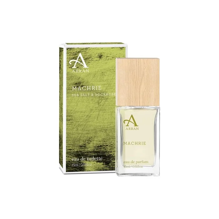 Arran Sense of Scotland Machrie Men's Eau de Toilette 15ml Sea Salt & Rockrose Refreshing Scent