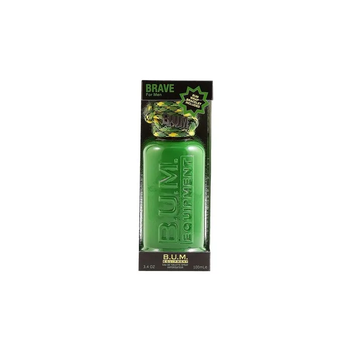 BUM EQUIPMENT Brave Eau de Toilette Spray For Men 3.4 Fluid Ounce