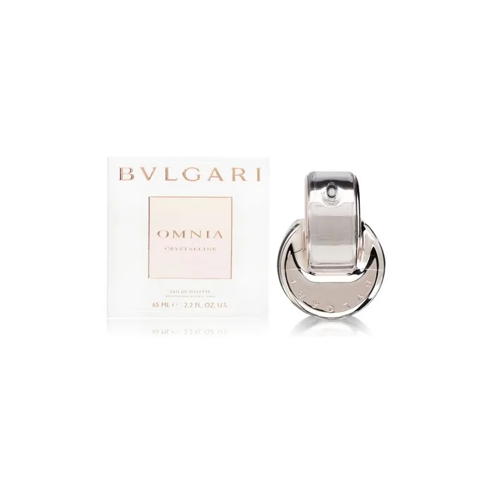 Bvlgari Omnia Crystalline Eau De Toilette Spray 2oz 65ml for Women Lotus Flower