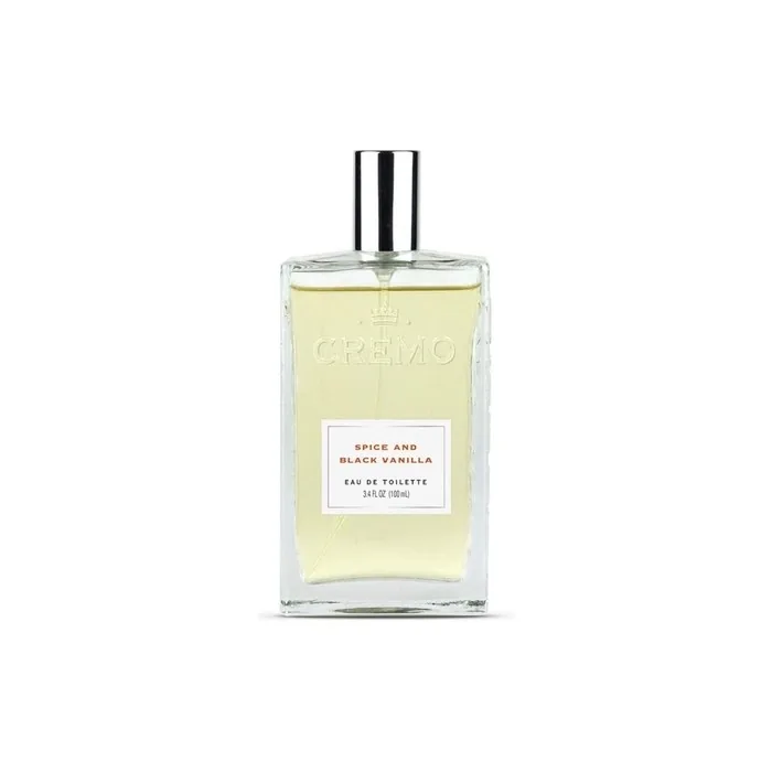 Cremo Eau De Toilette for Men 100ml Spice & Black Vanilla - Spicy Perfume