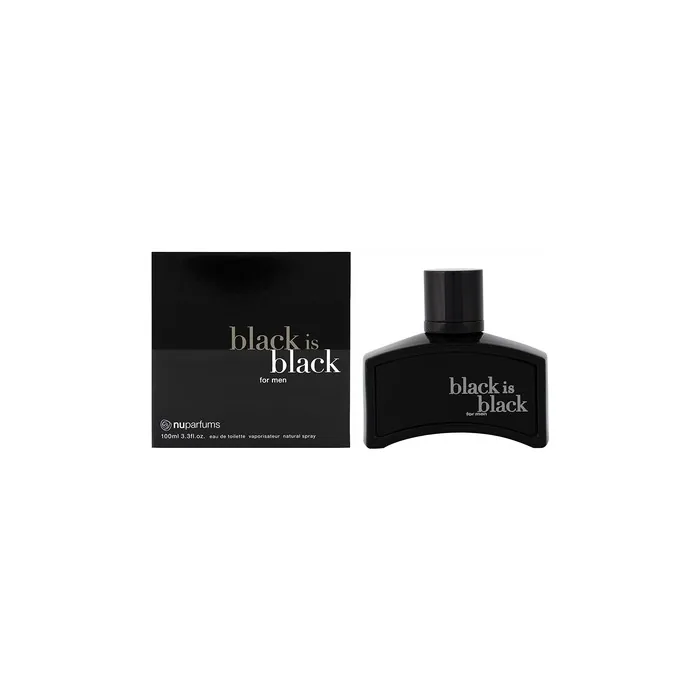 Parfum de France Black is Black Homme Eau de Toilette Spray 100ml