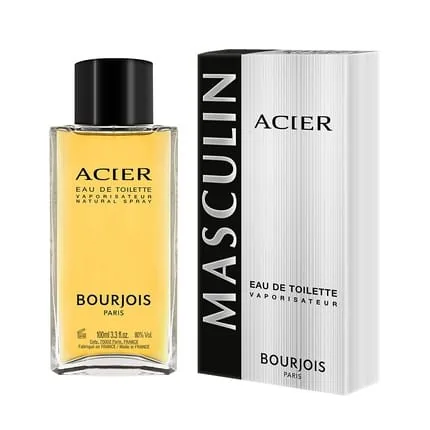 BOURJOIS Paris Acier Eau de Toilette Vapo 100ml