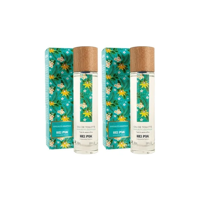 Hei Poa Eau De Toilette Sensualite Aquatique - Tiare & Jasmin Deau