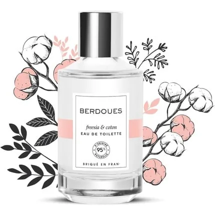 Berdoues Eau De Toilette Freesia & Cotton Fresh and Floral Made in France
