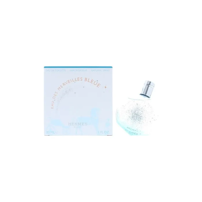 Hermes Eau Des Merveilles Bleue Eau De Toilette 30ml Men Spray