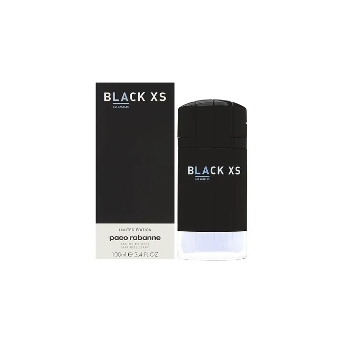 Black XS Los Angeles by Paco Rabanne for Men 3.4 oz Eau de Toilette Spray Limited Edition