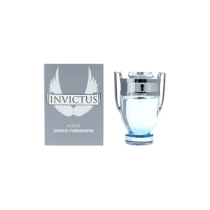 Paco Rabanne Invictus Aqua Eau De Toilette 50ml Men Spray
