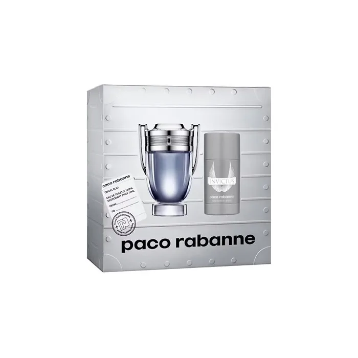 Paco Rabanne Invictus Eau De Toilette 100 Ml Deodorant 75 Ml