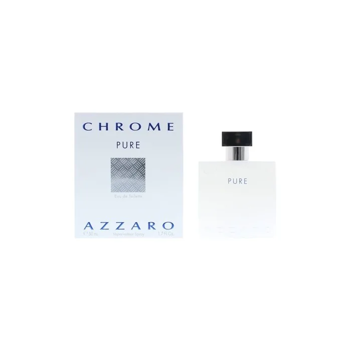 Azzaro Chrome Pure Eau De Toilette 50ml For Men