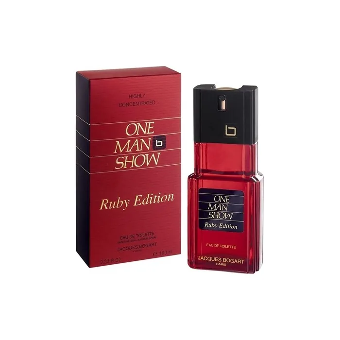 Jacques Bogart One Man Show Ruby Edition Eau de Toilette Spray for Men 100ml