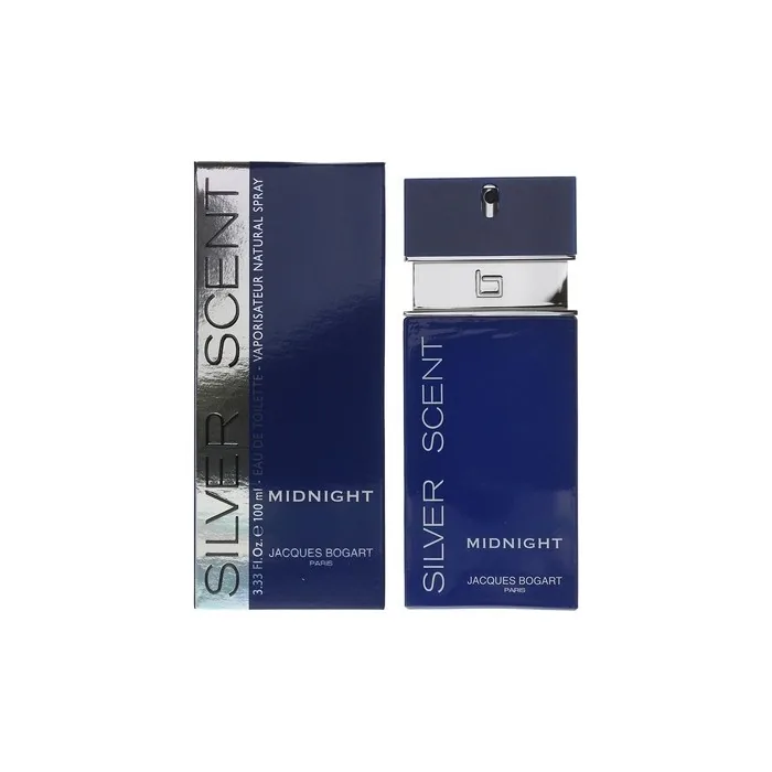 Jacques Bogart Silver Scent Midnight Eau De Toilette 100ml For Men