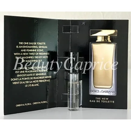 Dolce & Gabbana The One The New Eau De Toilette D&G Spray 1.5ml