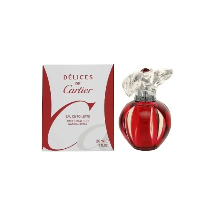 Delices de Cartier for Women Eau de Toilette Spray 1.0oz
