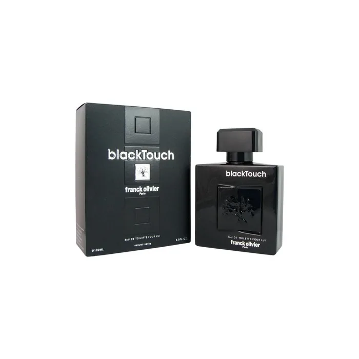 Frank Olivier Black Touch for Men Eau De Toilette Spray 3.3 Ounce
