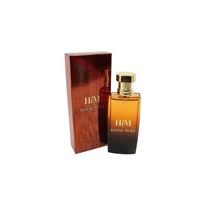 Hanae Mori Him Eau de Toilette Spray for Men 1.7 Fluid Ounce