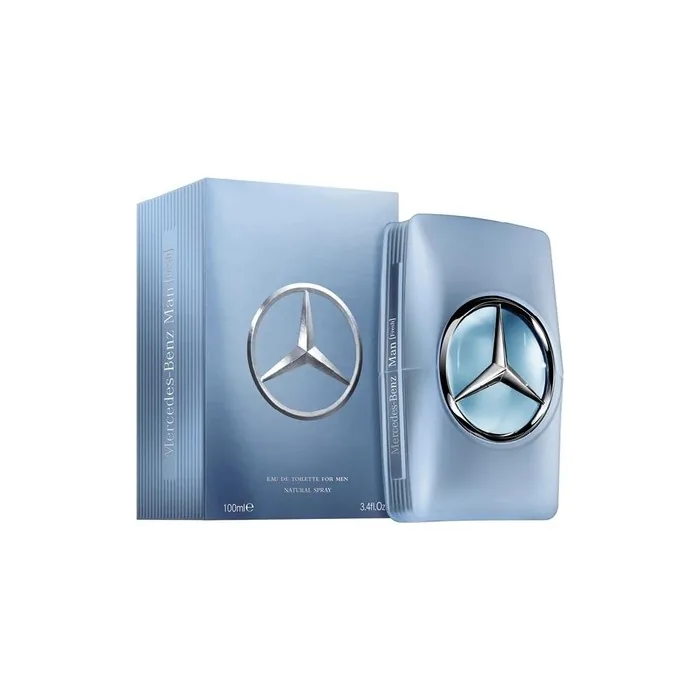 Mercedes-Benz Man Fresh Eau De Toilette for Men - Long Lasting Cologne