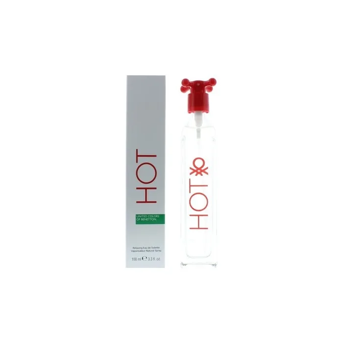 Benetton Hot Eau De Toilette 100ml New Edition For Women