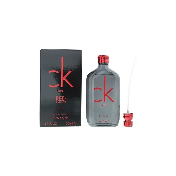 Calvin Klein Ck One Red Edition Eau De Toilette 50ml Men Spray