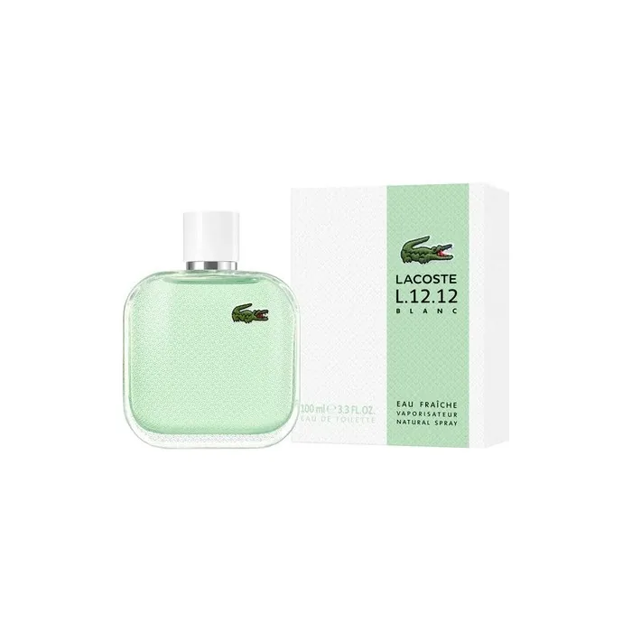 Lacoste L1212 Blanc Eau Frache 100ml Men's Eau De Toilette Spray