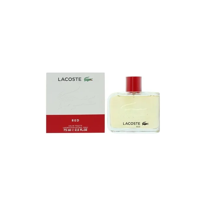 Lacoste Red Eau De Toilette 75ml For Men