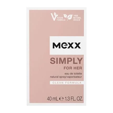 Mexx Simply For Her Eau De Toilette Fresh Floral Elegant Women's Fragrance