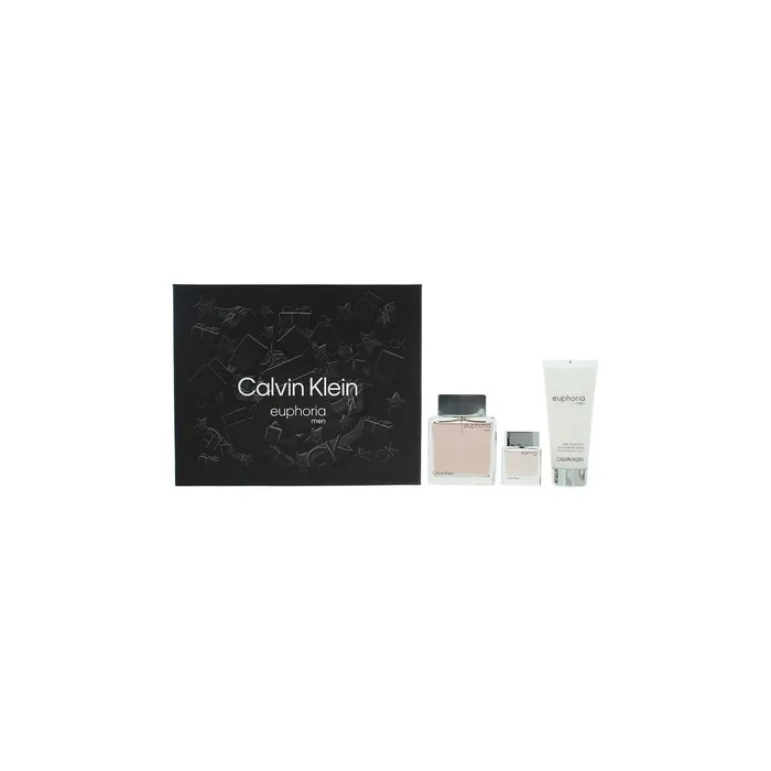 Calvin Klein Euphoria Men Eau De Toilette 100ml Aftershave Balm 100ml Eau De Toilette 15ml For Men