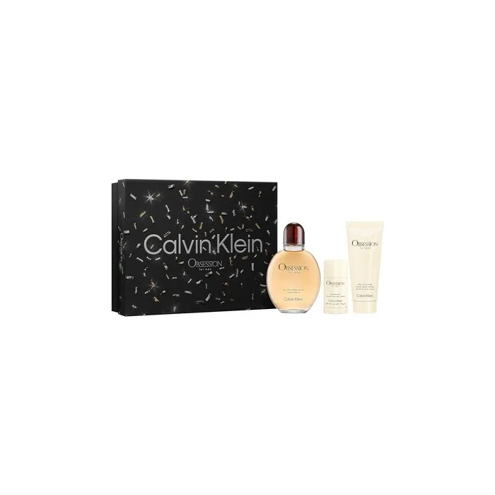 Calvin Klein Obsession for Men Eau de Toilette Three Piece Set