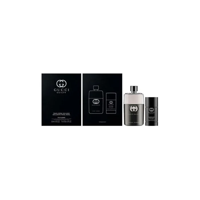 Gucci Guilty Pour Homme Eau De Toilette Spray 90ml Stick 75g