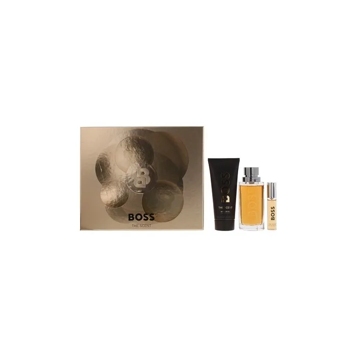 Hugo Boss The Scent 3 Piece Gift Set Eau de Toilette 100ml and 10ml
