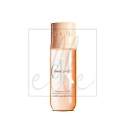 Calvin Klein Hair And Body Perfume Mist Sheer Peach 236ml