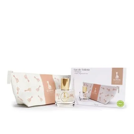 Sophie La Girafe Eau de Toilette Gift Set 50ml with Travel Toiletry Bag