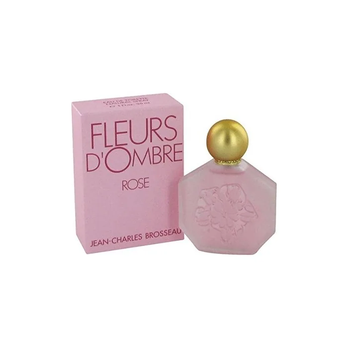 Fleurs D'ombre Rose Eau De Toilette Spray for Women by Jean Charles Brosseau 3.4oz