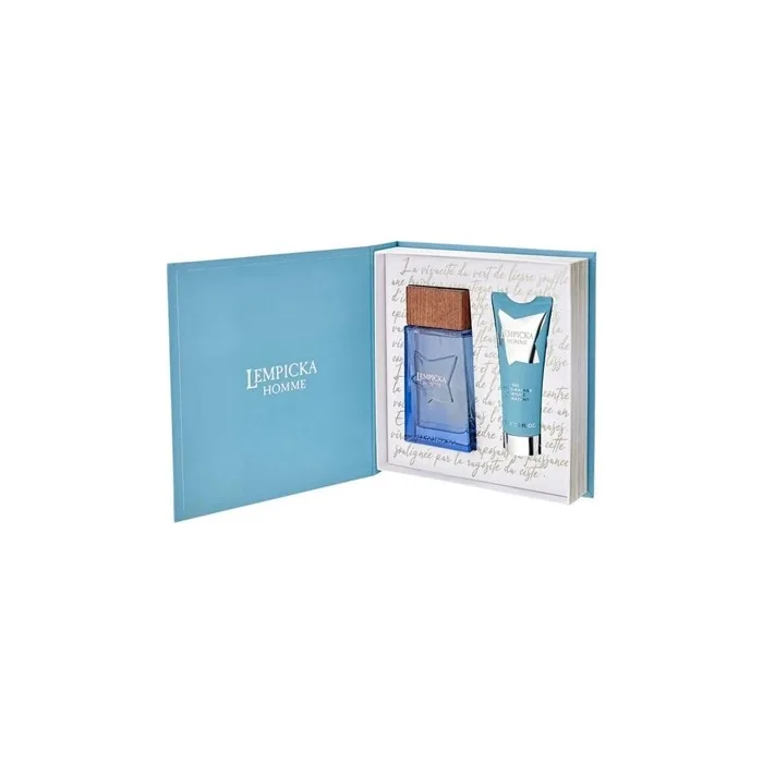 Lolita Lempicka Homme Eau De Toilette Spray 100ml + After Shave Gel 75ml