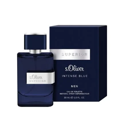 Superior Intense Blue Men Eau De Toilette Aromatic Sparkling Sensual