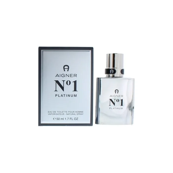 Etienne Aigner No 1 Platinum Eau De Toilette 50ml Men Spray