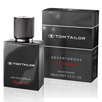 Tom Tailor Adventurous EXTREME Men's Perfume 30ml Eau de Toilette for Adventurous Men - Safran, Cashmere Wood & Amber