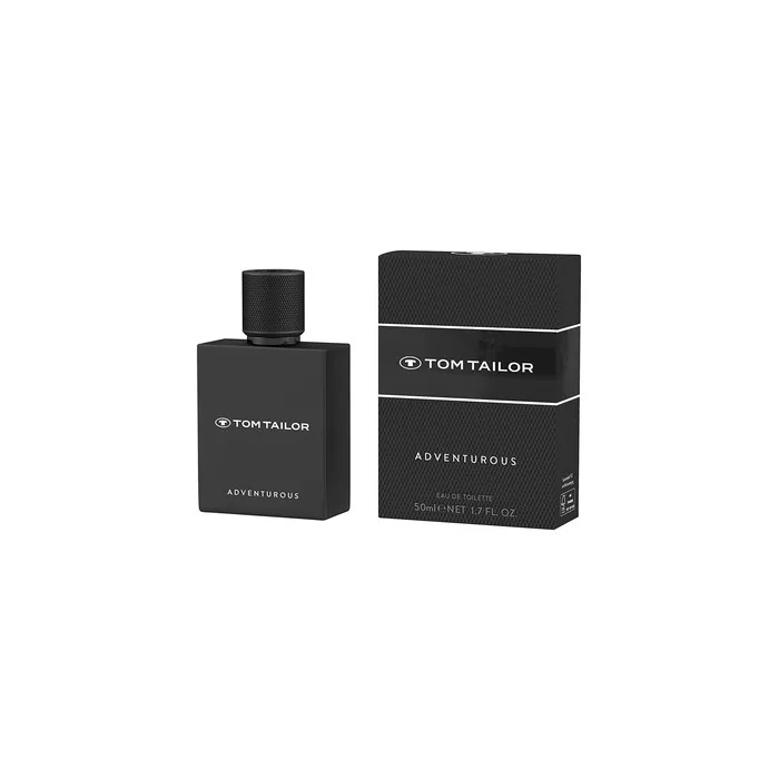 Tom Tailor Adventurous for Him EdT 50ml - Woody and Exciting Men's Fragrance with Bergamot, Lavender and Vanilla - Casual and Unique